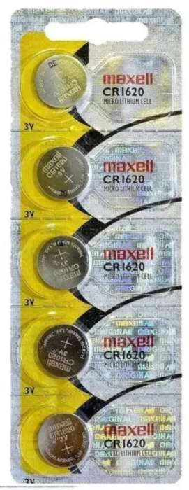 CARTELA DA BATERIA MAXELL CR 1620
