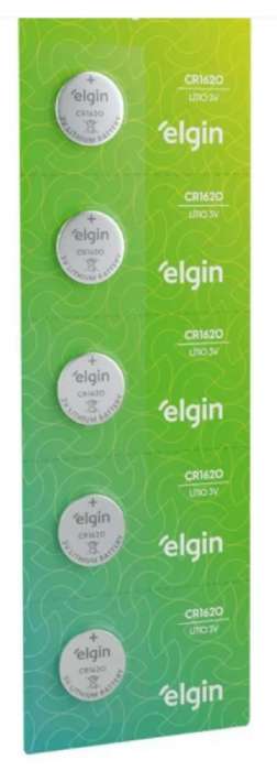 CARTELA DA BATERIA ELGIN CR 1620