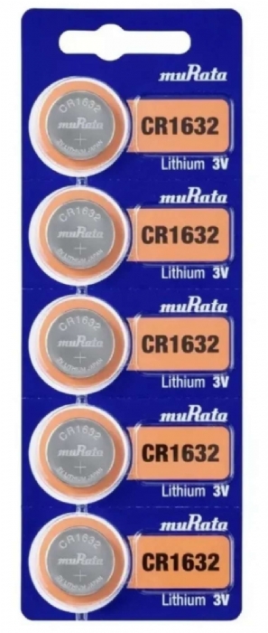 CARTELA DA BATERIA MURATA CR 1632