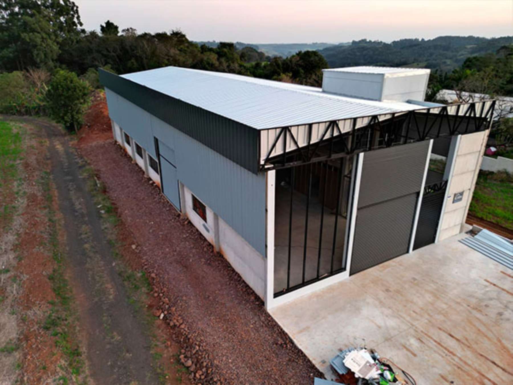 Constru��o da empresa