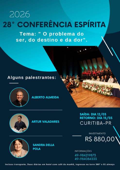CONFER�NCIA ESP�RITA-Curitiba-PR