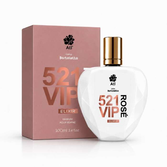 Fragr�ncia 521 Vip Rose Elixir 100ml