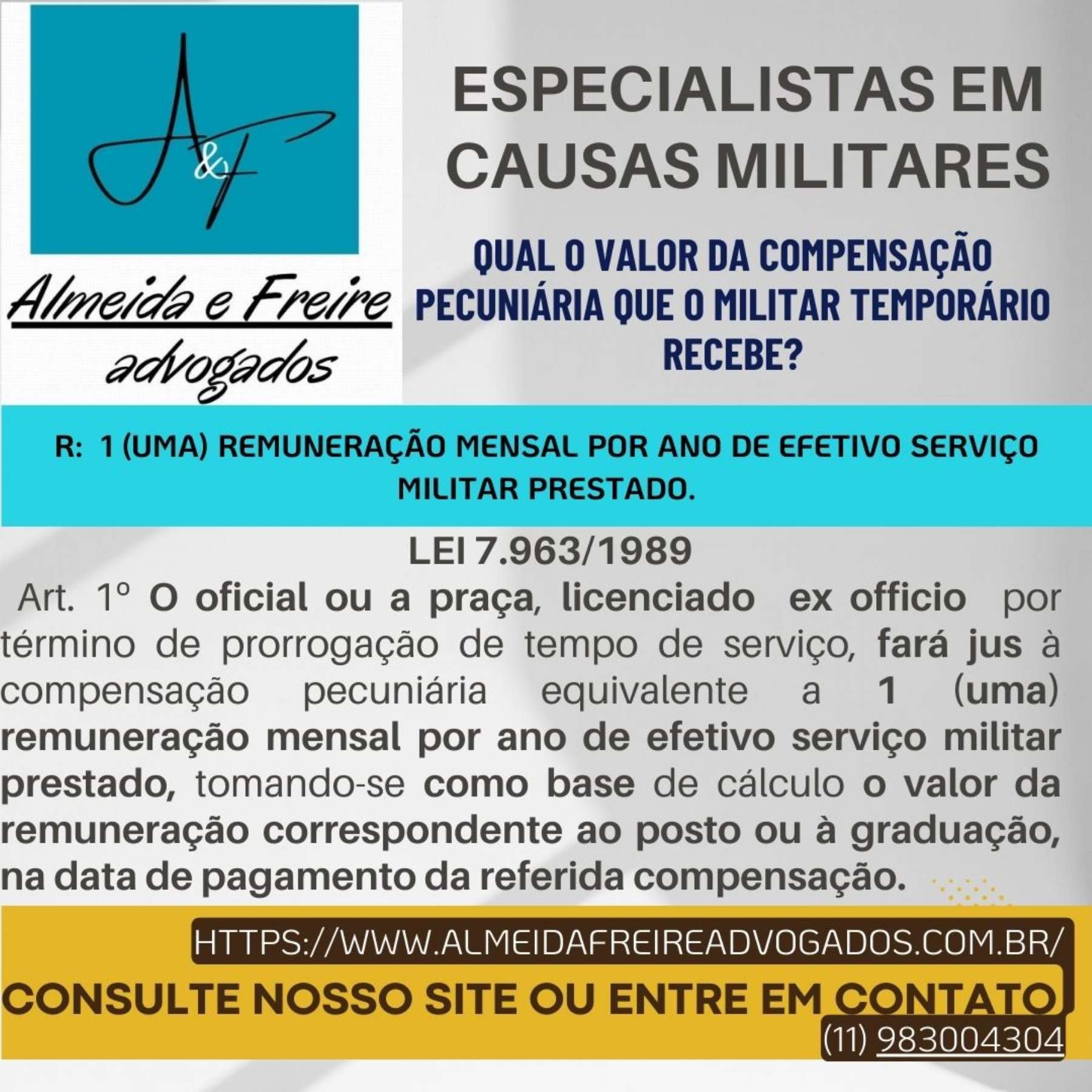 Adicionais militares e demais direitos remuneratrios
