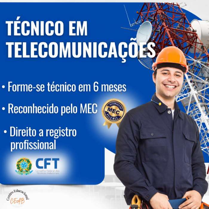 TCNICO EM TELECOMUNICAES