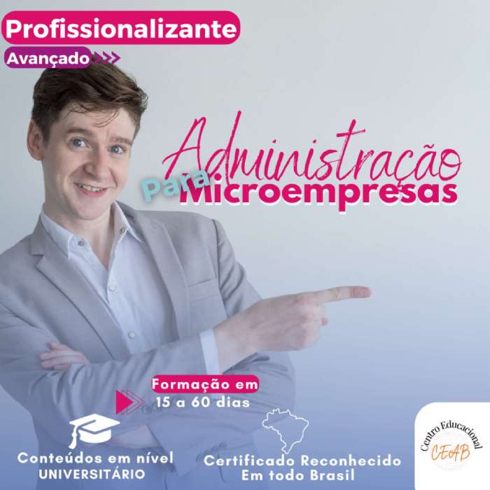 ADMINISTRAO PARA MICROEMPRESAS