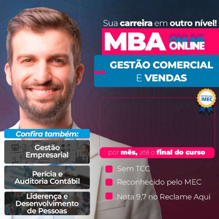 GESTO COMERCIAL E VENDAS