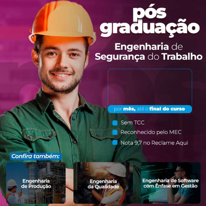 ENGENHARIA DE SEGURANA DO TRABALHO