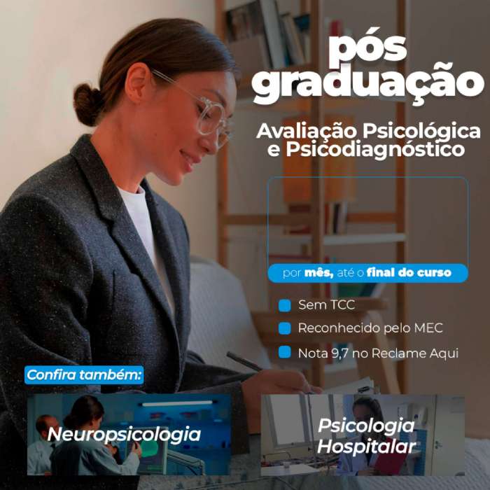 AVALIAO PSICOLGICA E PSICODIAGNSTICO