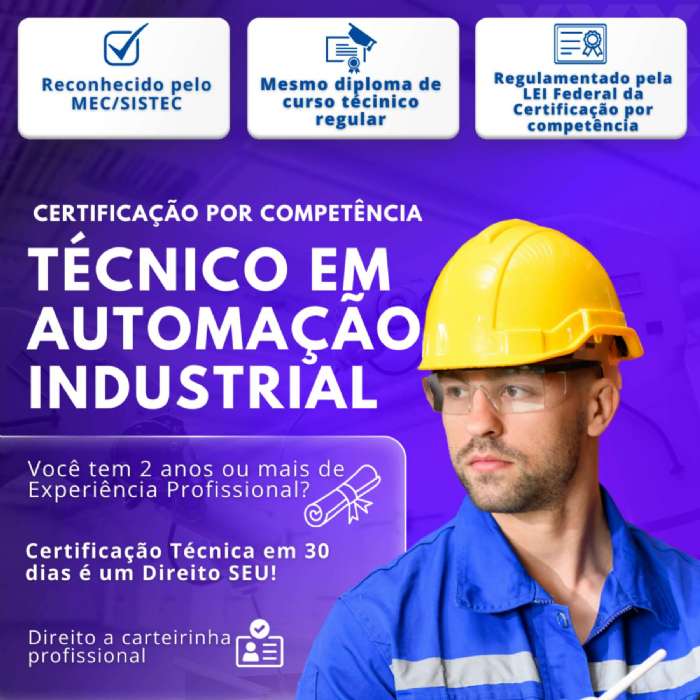 TCNICO EM AUTOMAO INDUSTRIAL