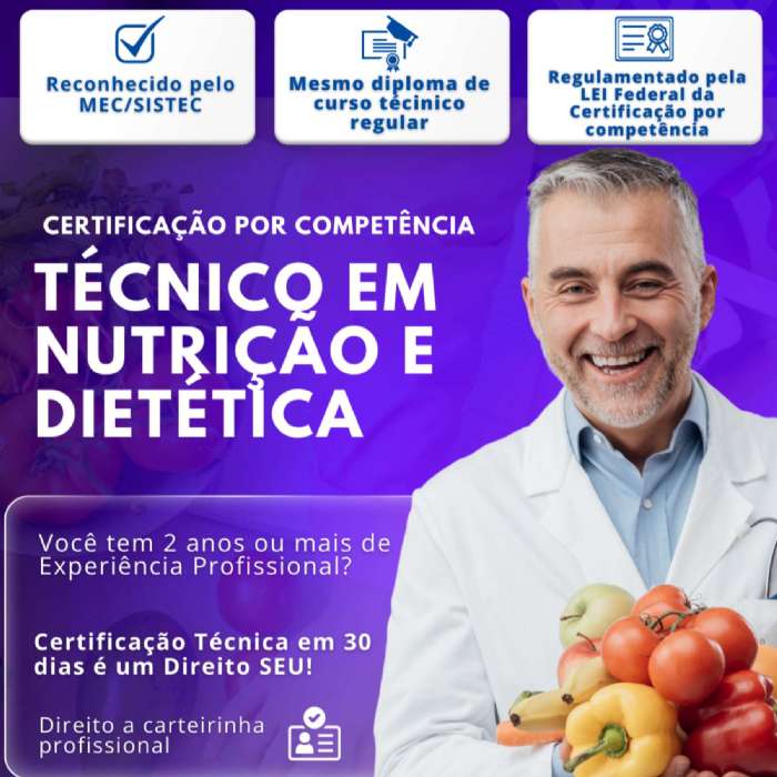 TCNICO EM NUTRIO E DIETTICA