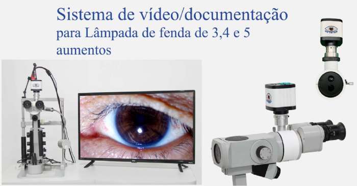 SISTEMA DE VDEO PARA LMPADA DE FENDA