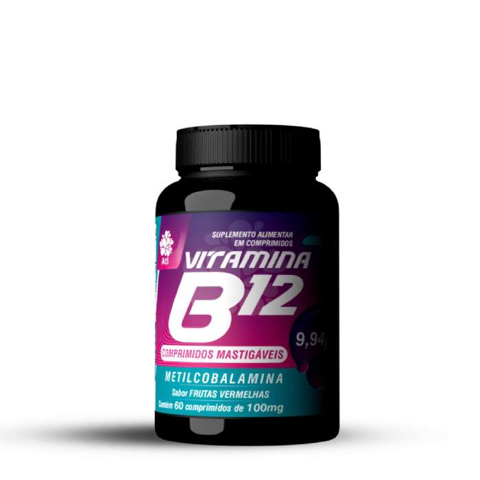 Vitamina B12 (Metilcobalamina) � Comprimidos Mastig�veis | 60 unidades (100 mcg)
