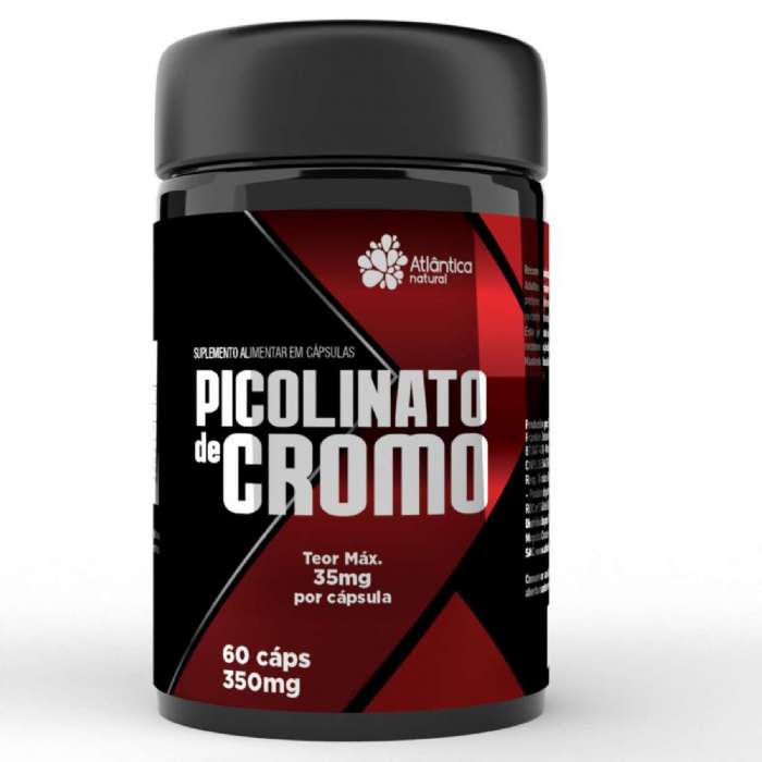 Picolinato de Cromo � Suplemento Alimentar em C�psulas | 60 c�psulas
