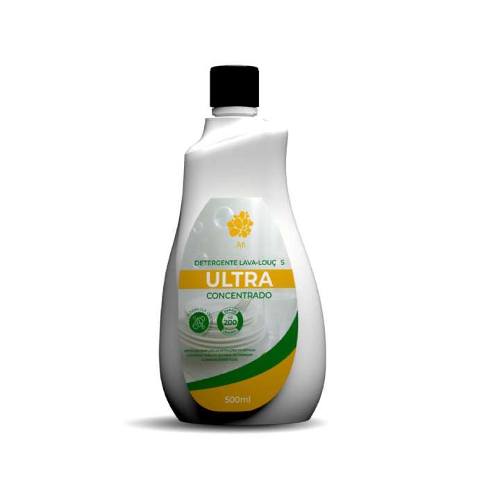 Detergente Lava-Lou�as Atl Ultra Concentrado 500ml
